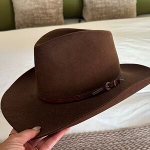 Stetson Brown Cowboy Hat